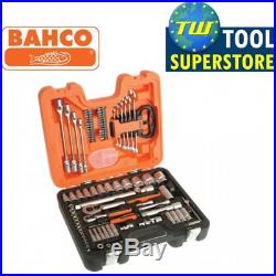 Bahco S910 Socket & Spanner Set of 92 Metric & AF 1/4 & 1/2in Drive
