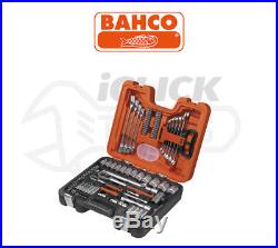 Bahco S910 Socket & Spanner Set of 92 Metric & AF 1/4 & 1/2in Drive New