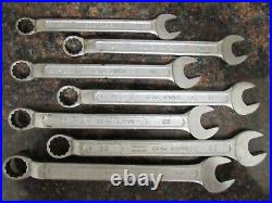 Behco 7 Pcs Metric Combo Wrench Set 17-24MM, Length 8 1/4 12, P#PU
