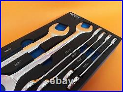Blue Point 6-32mm Open End Spanner Set Control Foam Inc VAT As sold by Snap On
