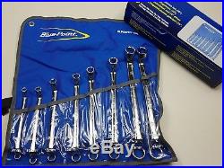 Blue Point 75° Offset Ring Spanner Set 8-24mm BLPOWSM708K, as sold by Snap On