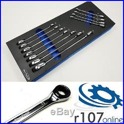 Blue Point 8-21mm Ratchet Spanner Set in EVA Foam, Incl. VAT As sold by Snap On