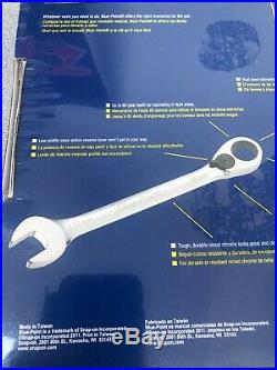 Blue-Point As Sold By Snap On Reversible Metric Ratcheting Wrench Set BOERM712