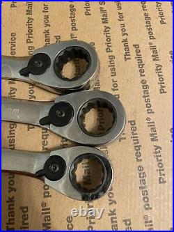 Blue Point BOERM704 12Pt Metric 15-Deg Offset Ratcheting Wrenchs Missing 22mm