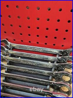 Blue-Point BOERM712 8mm-19mm 12pc Reversible Ratcheting Wrench Set 12-Point