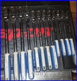 Blue-Point By Snap-On BOERMFLCG712 12pc Locking Flex Ratcheting Box Wrench Set