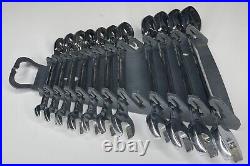 Blue Point Tools 11 pc Metric Ratcheting Combination Wrench Set 8mm-19mm