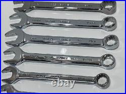 Bonney Tools USA COMPLETE 14pc Metric Full Polish Combination Wrench Set, 12 Pt
