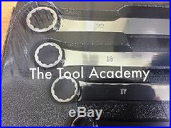 Britool Hallmark Extra Long Flat Ring Spanner Wrench Set 10-22mm