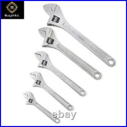 Buyohlic Adjustable Wrench Set Chrome Vanadium Steel Wrenches Set