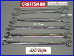 CRAFTSMAN 10 PC SAE METRIC Thin Head Tappet Open End Wrench set