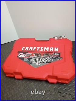 CRAFTSMAN 121 Piece Standard / Metric Combination Gunmetal Mechanic tool set