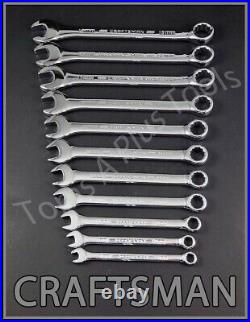 CRAFTSMAN 46pc FULL POLISH SAE & METRIC MM Ratcheting / Combination Wrench set