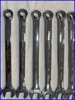 CRAFTSMAN USA INDUSTRIAL PROFESSIONAL METRIC WRENCH SET NOS 16pc VERY RARE NOS