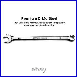 Capri Tools WaveDrive Pro Combination Wrench, Regular/Rounded Bolts, Metric Set