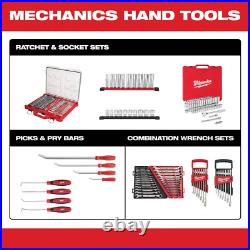 Combination SAE and Metric Wrench Mechanics Tool Set (30-Piece)