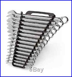 Combination Wrench Set, 1/4-1 Inch, 15-Pcs, Chrome, Craftsman Tools, Christmas Gift