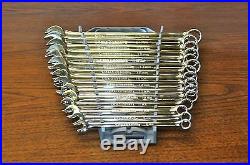 Combination wrench 15PC 8MM-22MM High Polish Extra Long Gear wrench KD 81902