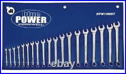 Cornwell Tools Blue Power 19pc. Metric Combination Wrench Set