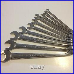 Craftsman 10-PC FP Cross-Force Combination Wrench Set Metric #48990. Made In USA