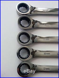 Craftsman 12pc Metric Reversible Ratcheting Combination Wrench Set USA NEW NOS