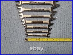 Craftsman 14pc Large Open End Wrench Set VV Metric Made in USA Unused 6mm 32mm