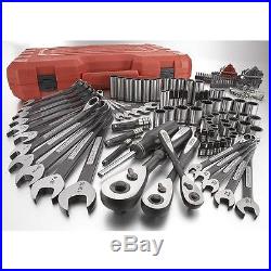 Craftsman 153 Piece Mechanics Tool Set Metric SAE Ratchet Wrench Socket Hex NEW