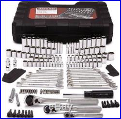 Craftsman 165 Piece Tool Set Mechanic Auto Kit Metric Ratchet Wrench Socket Top