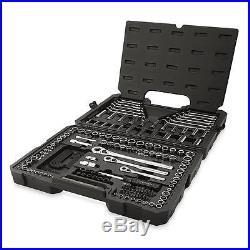 Craftsman 165 pc Mechanics Tool Set Standard Metric Socket Ratchet Wrench Case