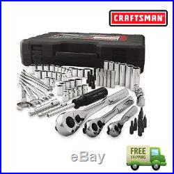 Craftsman 165 pc. Mechanics Tool Set Standard Metric Socket Ratchet Wrench Case