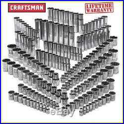Craftsman 176-piece Pc 299 311 Easy Read Socket Set, 6 & 12 pt, 1/4, 3/8, 1/2 in