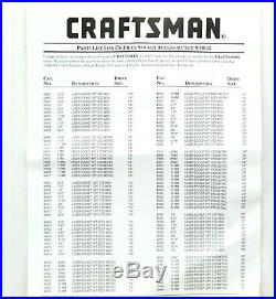 Craftsman 176pc Socket Set, Standard Metric, Short & Deep Well Dual-Mark 934032