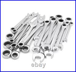 Craftsman 20 Piece Pc. Ratcheting Combination Wrench Set, Inch/Metric 41220 NEW