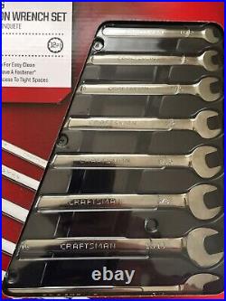 Craftsman 20 Piece Pc Ratcheting Combination Wrench Set Standard SAE and Metric
