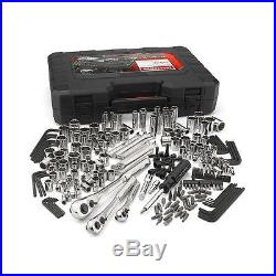 Craftsman 230 Pc Piece Standard Metric Mechanics Tool Set Socket Wrench Hex Keys