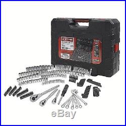 Craftsman 230 Pc Piece Standard Metric Mechanics Tool Set Socket Wrench Hex Keys
