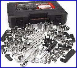 Craftsman 230 Piece Mechanics Tool Set, Alloy SAE & Metric Socket Wrench with Case