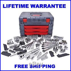 Craftsman 254 PC Mechanics Tool Set with 75 Tooth Ratchet Ratcheting Wrench