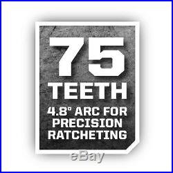 Craftsman 254 PC Mechanics Tool Set with 75 Tooth Ratchet Wrench +15 Flex Handle