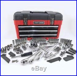 Craftsman 260 Piece Mechanics Tool Set Chest Case Wrenches Socket METRIC/SAE 254