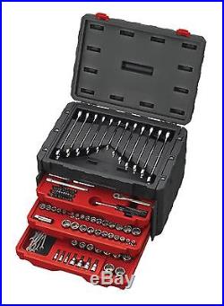 Craftsman 263 PC Mechanics Tool Set METRIC Wrenches Ratchet Socket SAE Standard