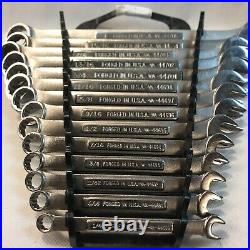 Craftsman 28pc Wrench Set METRIC 6-19 mm and SAE 1/4-1 VA Series USA 12pt