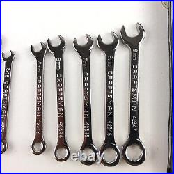 Craftsman 32 Pc Combination Wrench Set Metric Standard 12 Pt 46937 with Case USA