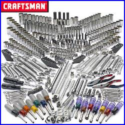 Craftsman 413 Pc Mechanics Professional Tool Set SAE Metric Wrench Socket NEW