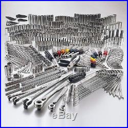 Craftsman 413 pc Mechanics Professional Tool Set SAE METRIC Wrenches Magnetic