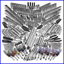Craftsman 413 piece pc Mechanics Pro Tool Set SAE METRIC Wrenches Magnetic NEW