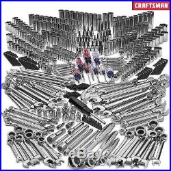 Craftsman 444pc Mechanic Tool Set Ratcheting Wrenches Deep Sockets SAE Metric MM
