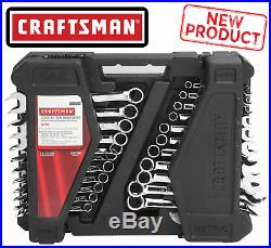 Craftsman 52 Pc Combination Wrench Set Inch Metric SAE Standard Midget Wrenches