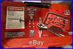 Craftsman 58 pc. 1/4 in and 3/8 in Drive Max Axess Mechanics Socket Wrench Set