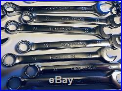 Craftsman 60 pc Combination Wrench Set Metric MM & Standard SAE LOT NEW Polished